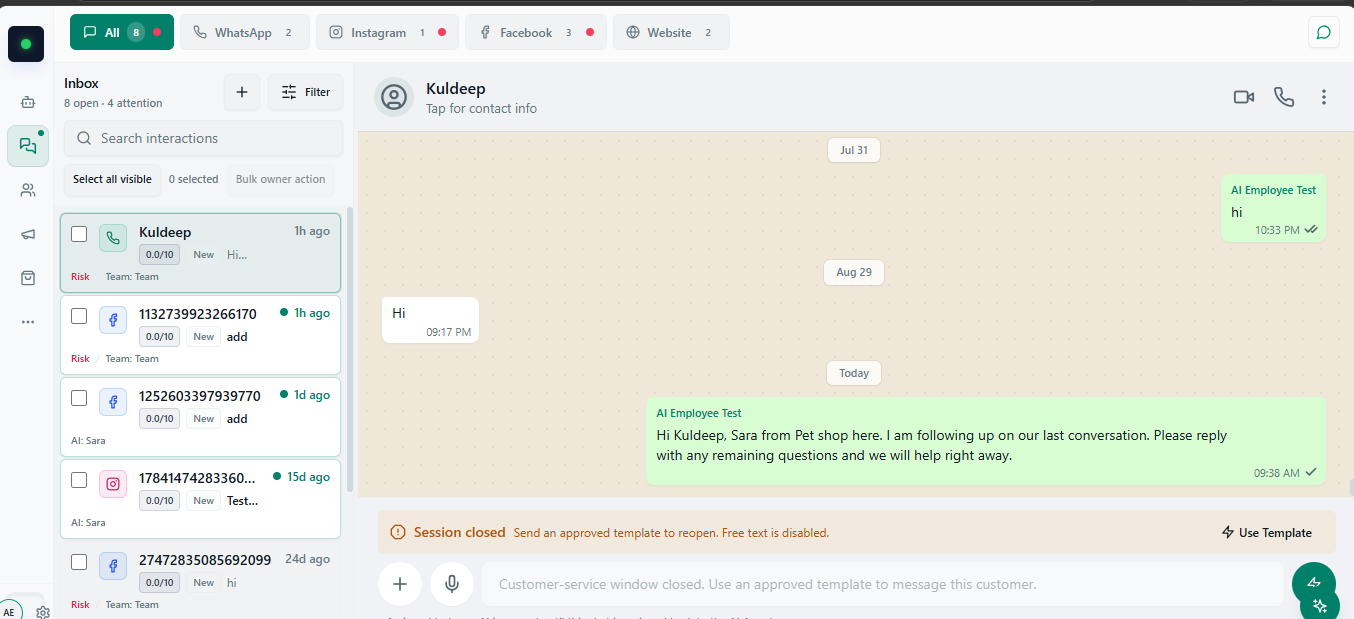 Rootel product workspace preview